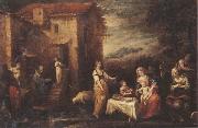 Francisco Antolinez y Sarabia The rest on the flight into egypt oil painting reproduction